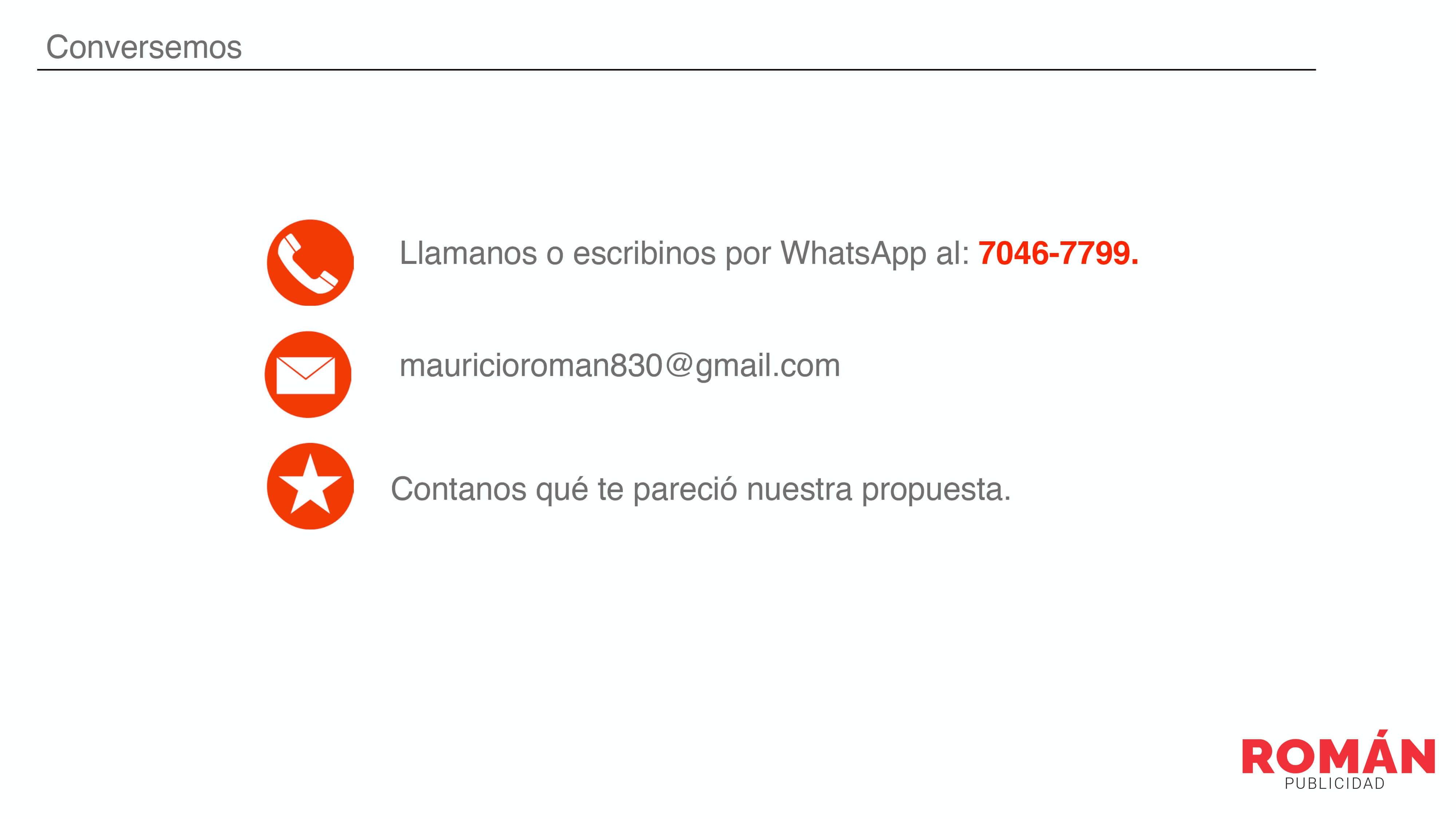 Publicidad Roman